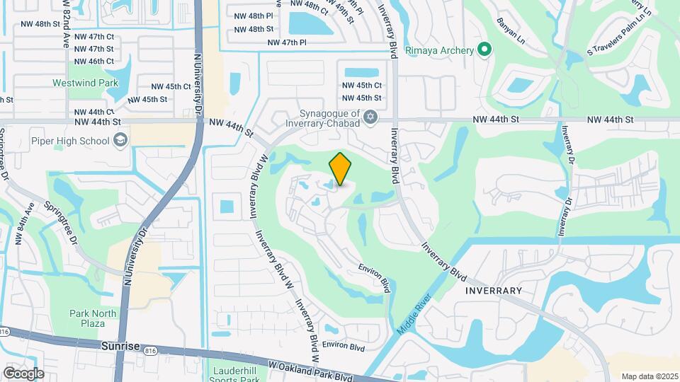 6921 Environ Blvd Map and Location Details