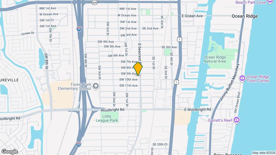 103 SW 10th Ave Map and Location Details