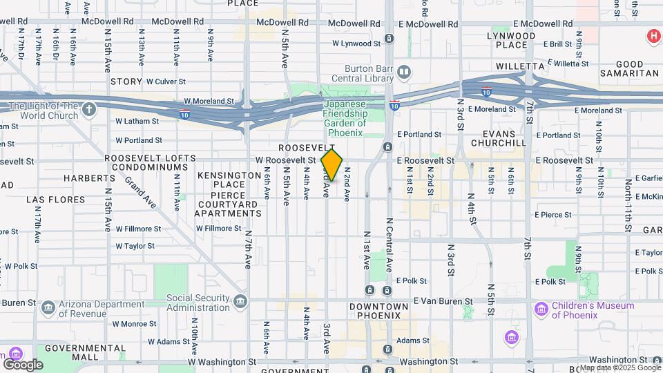 McKinley Court Apartments Mapa y Detalles de la Ubicación
