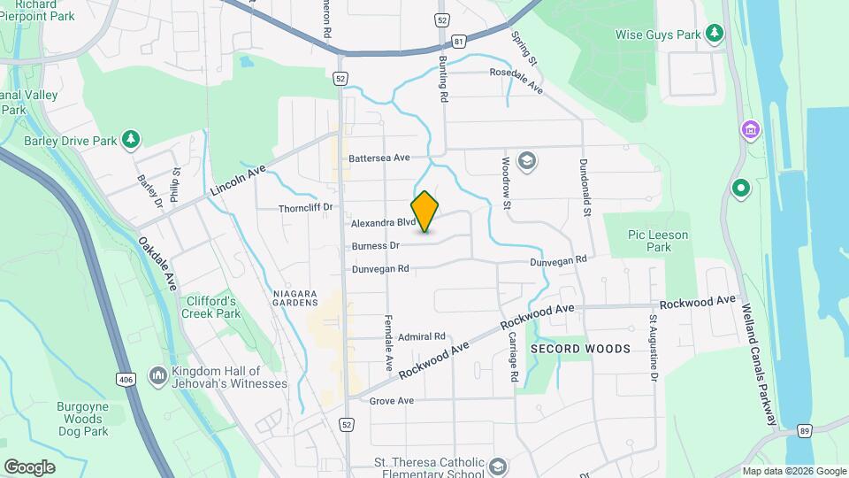 51 Burness Dr Map and Location Details