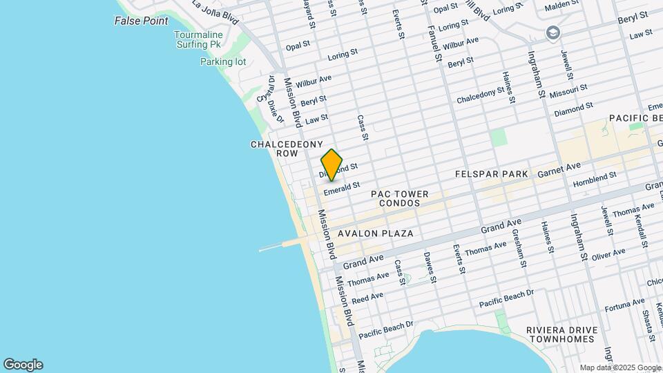 842-848 Emerald St Mapa y Detalles de la Ubicación