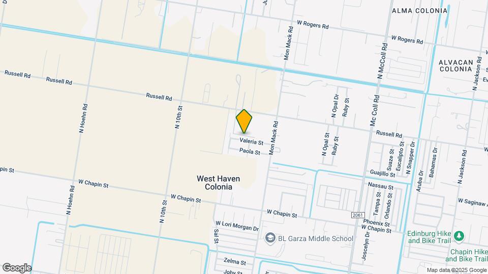3809 Valeria St Map and Location Details