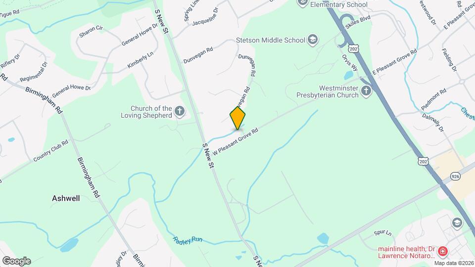 1104 Dunvegan Rd Map and Location Details