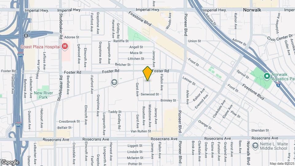 13531 Maidstone Ave Map and Location Details