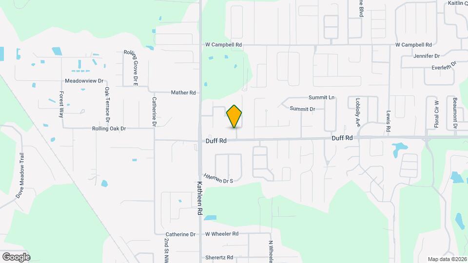 3624 Willow Wisp Dr S Map and Location Details