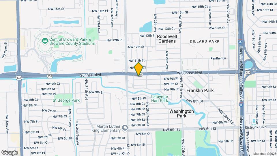 2941 NW 9th Pl Map and Location Details