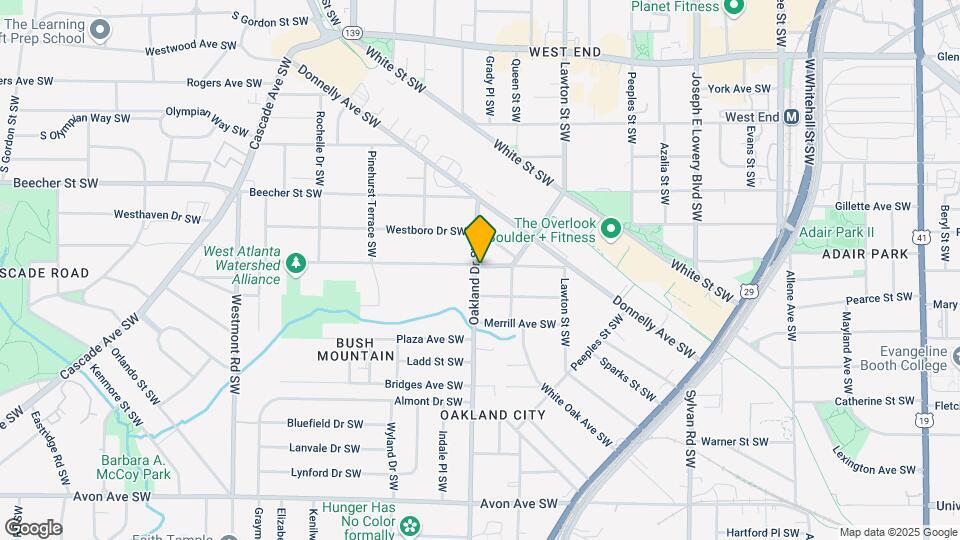 896 Oakland Dr SW, Unit 536 Map and Location Details