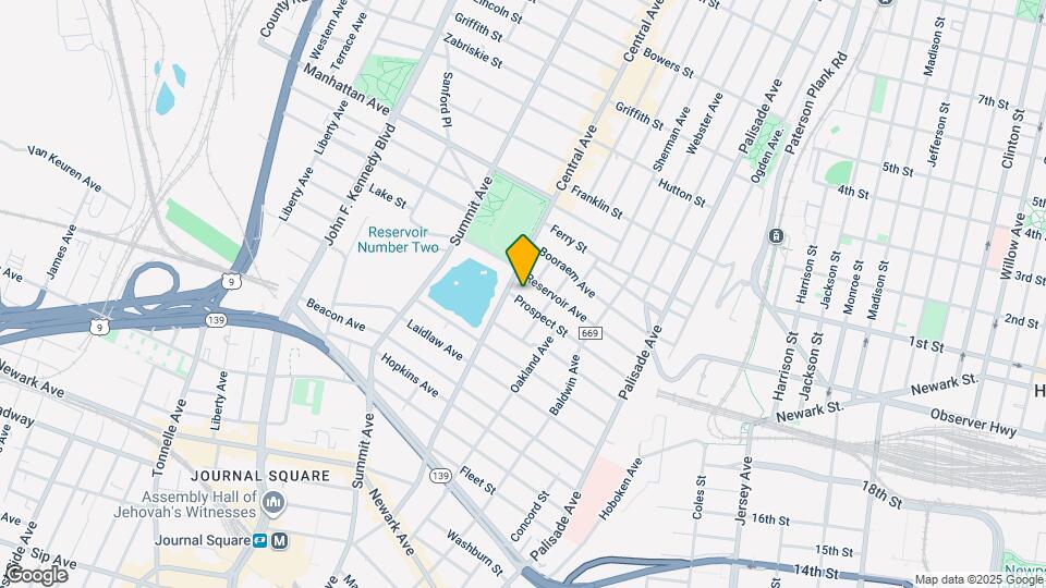 136 Prospect St Map and Location Details