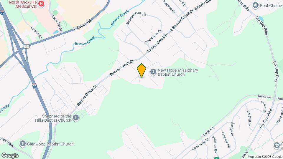 7146 Mountain Mist Ln Map and Location Details