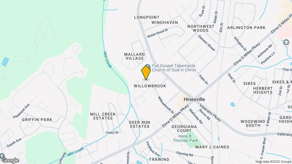 906 Willowbrook Dr Map and Location Details
