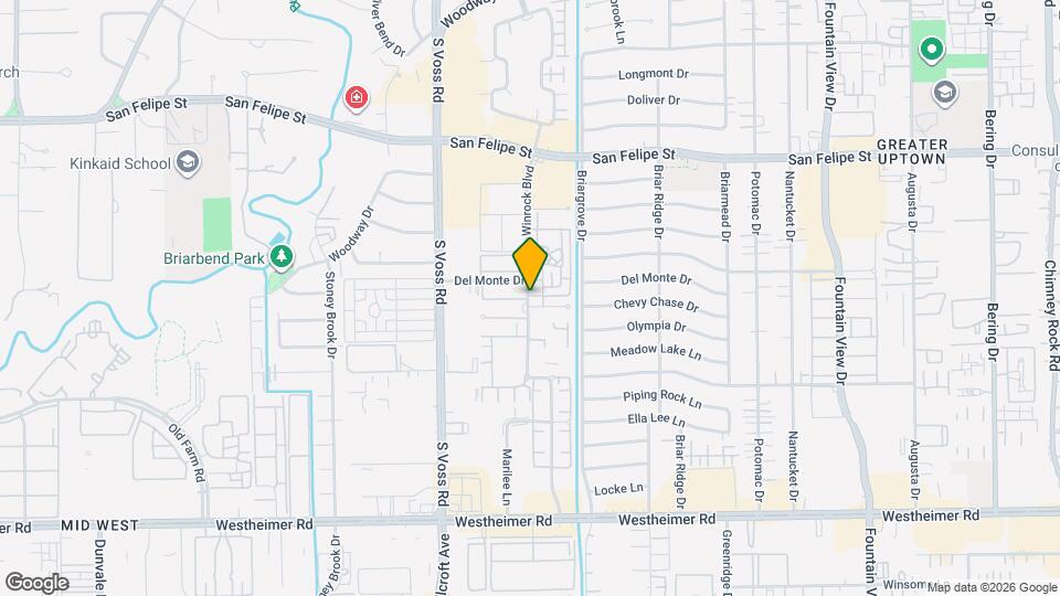 2121 Winrock Blvd Map and Location Details