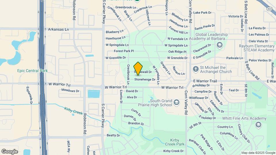 658 Stonehenge Dr Map and Location Details