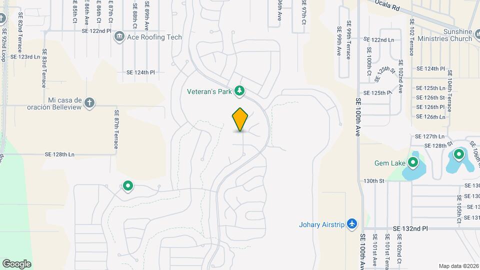 9244 SE 128th St Map and Location Details