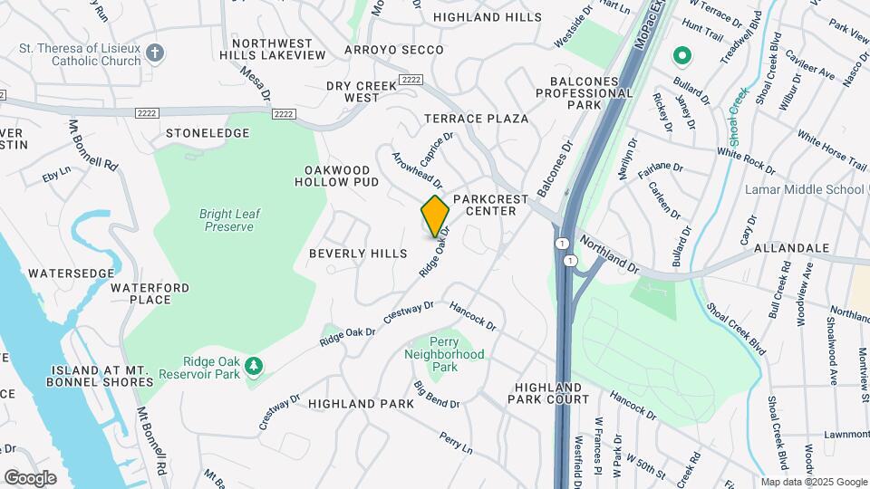5204 Ridge Oak Dr Map and Location Details