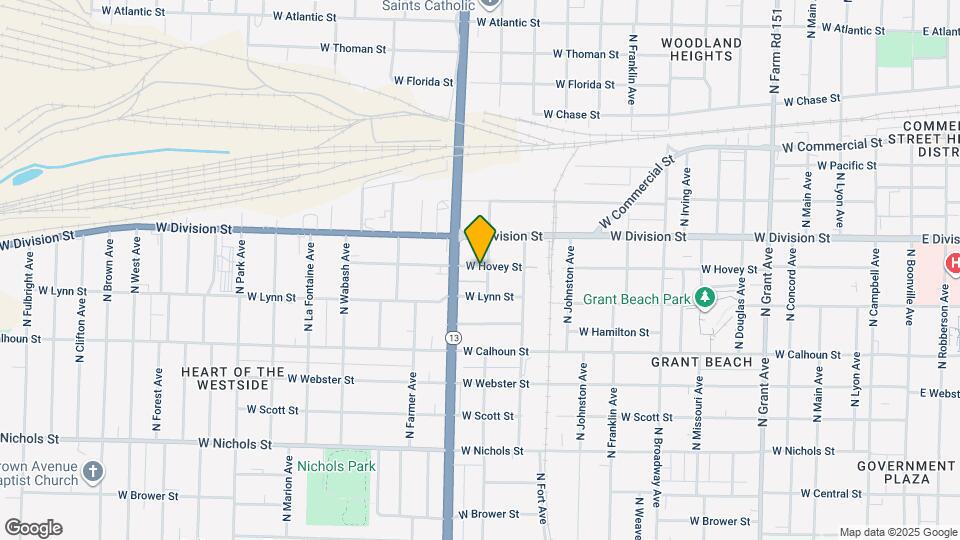 1506 W Hovey St Mapa y Detalles de la Ubicación