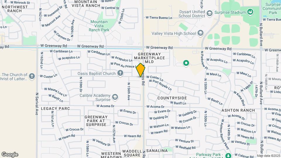 15508 W Port Royale Ln Map and Location Details
