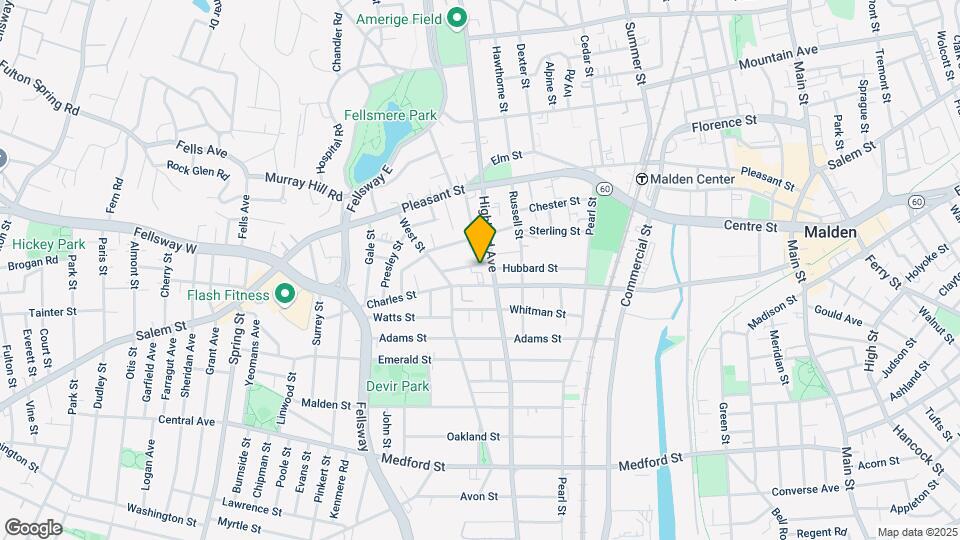365 Charles St, Unit #1 Map and Location Details