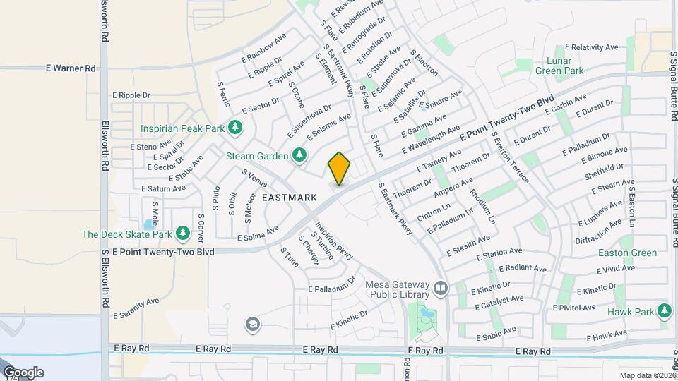 9833 E Wavelength Ave Map and Location Details