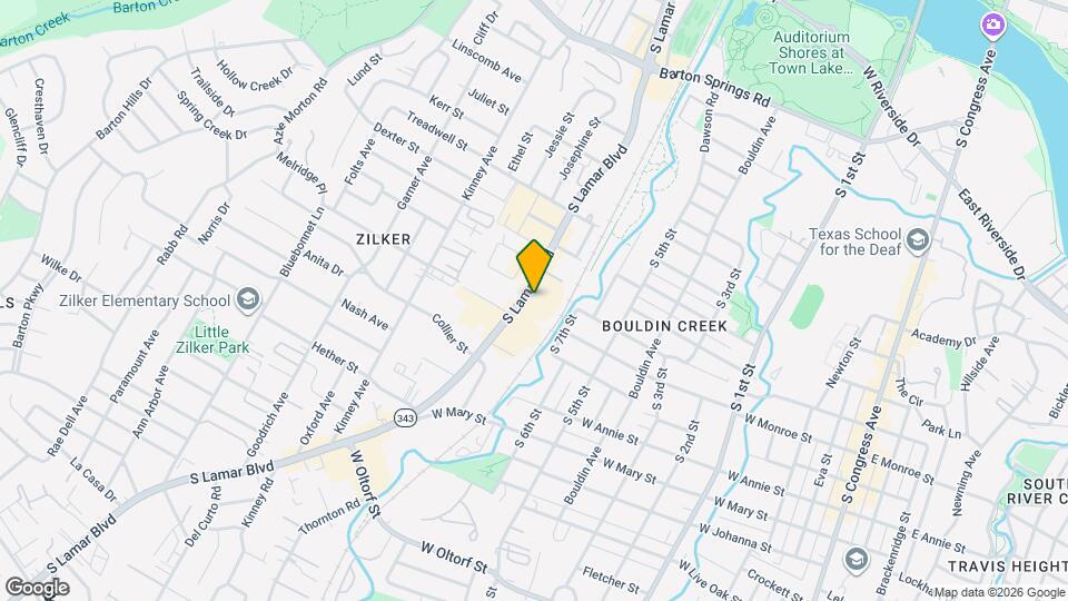 1401 S Lamar Blvd, Unit 1542 Mapa y Detalles de la Ubicación