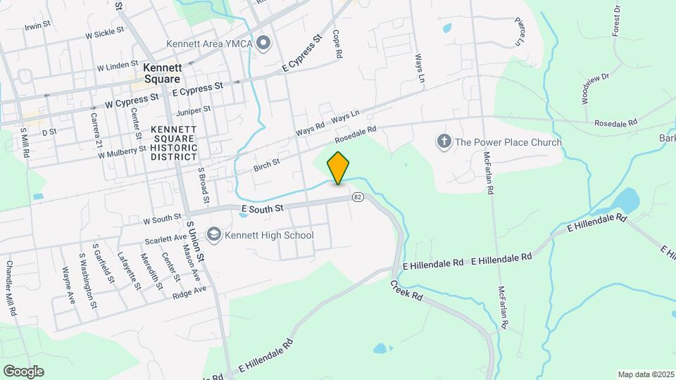 539 E South St Map and Location Details