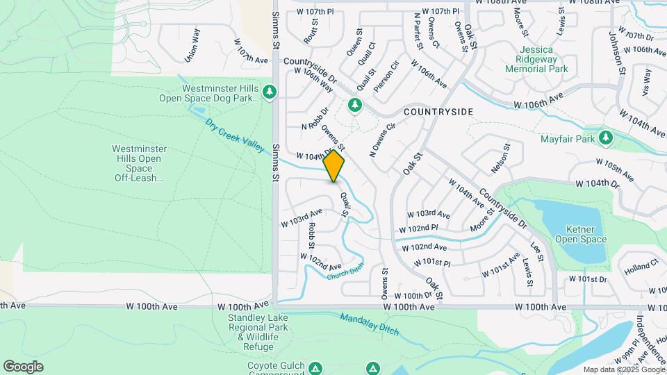 10395 Quail St Map and Location Details