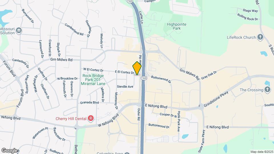 3400 Balboa Ln Map and Location Details