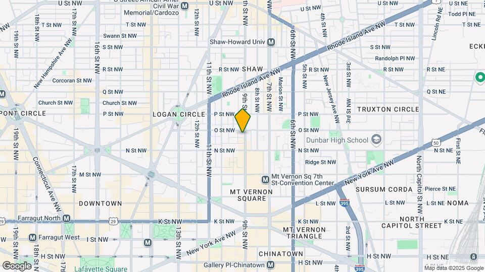 1328 9th St NW Map and Location Details