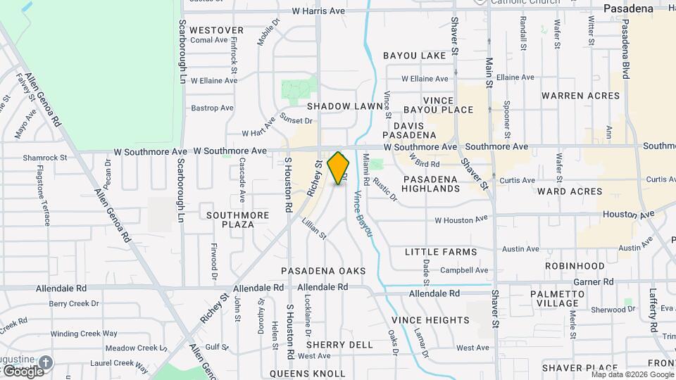 1503 Locklaine Dr Mapa y Detalles de la Ubicación
