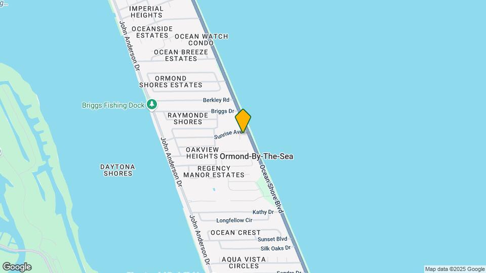 2294 Ocean Shore Blvd Map and Location Details