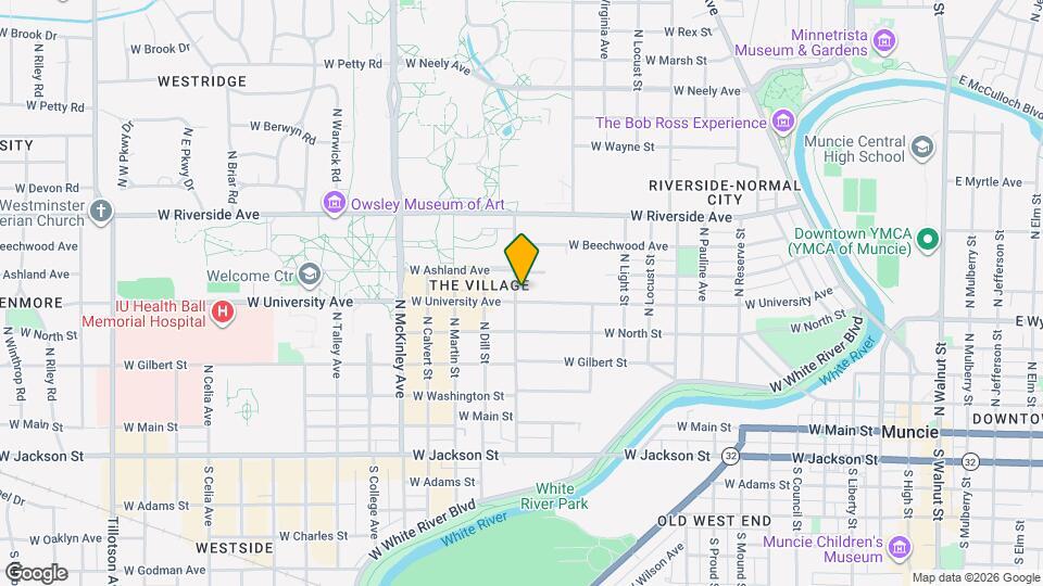 1420 W University Ave Mapa y Detalles de la Ubicación