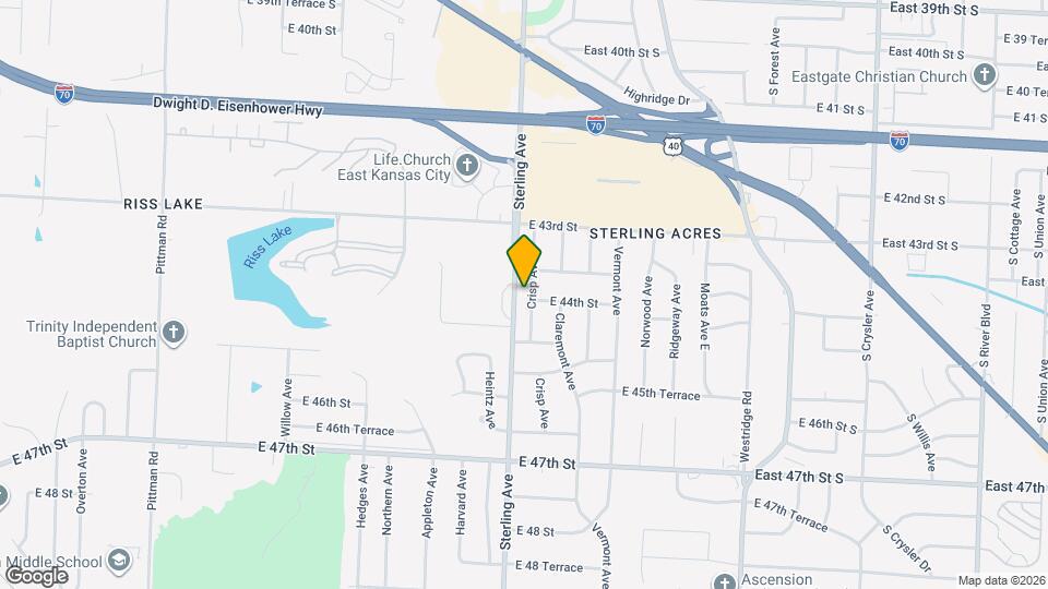 4327 Sterling Ave Map and Location Details