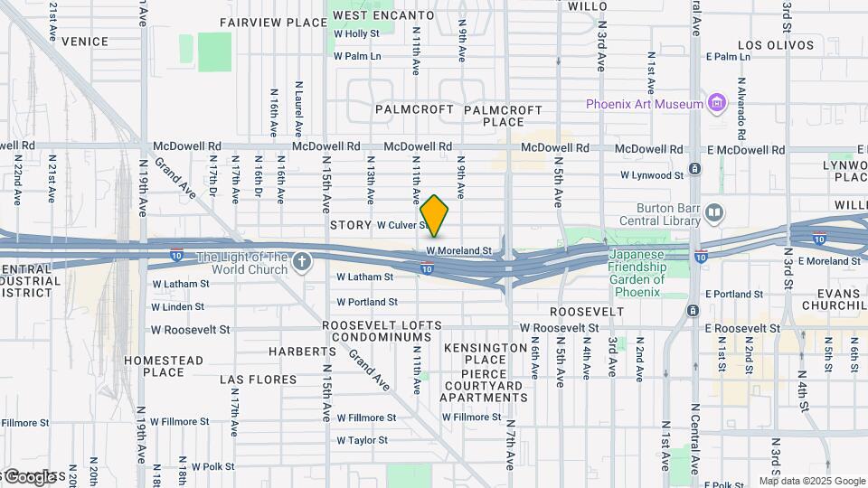 926 W Moreland St Map and Location Details