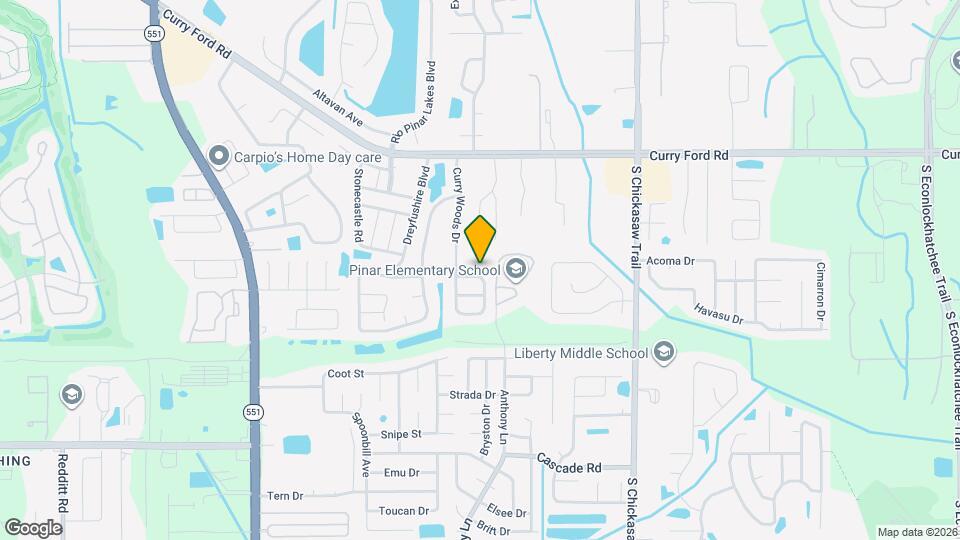 3228 Curry Woods Cir Map and Location Details