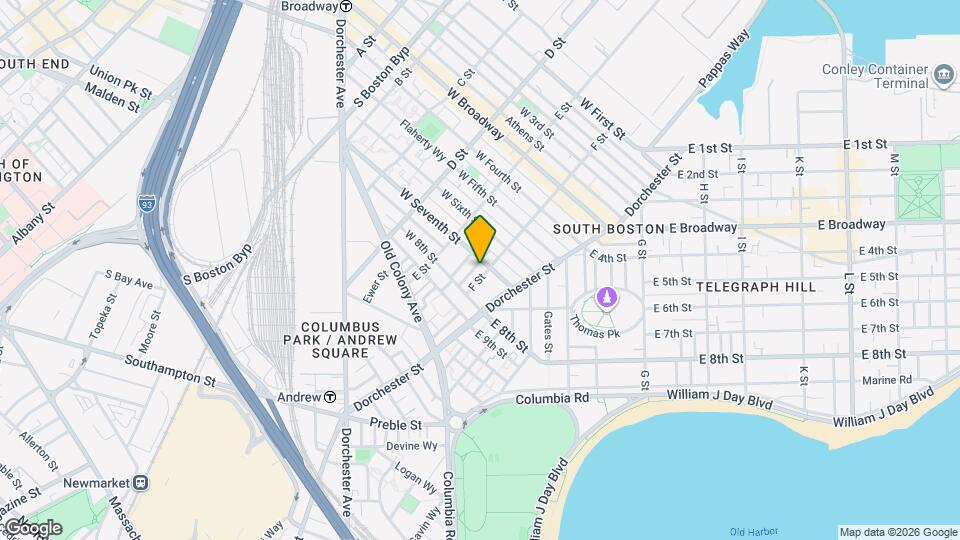 34 F St, Unit 3 Map and Location Details