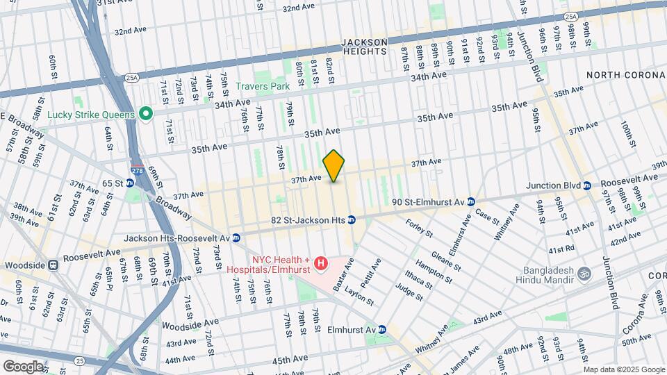 37-15 81st St Mapa y Detalles de la Ubicación