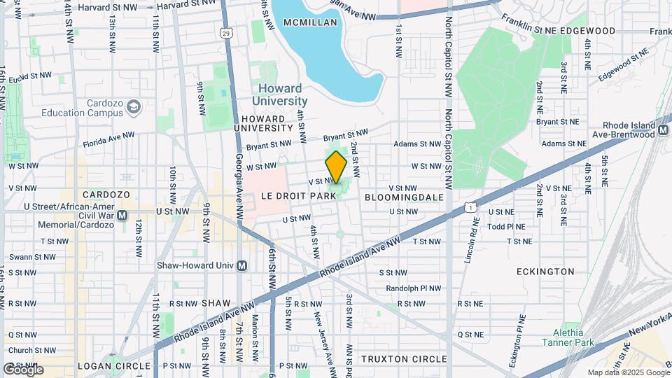 2025 3rd St NW Map and Location Details