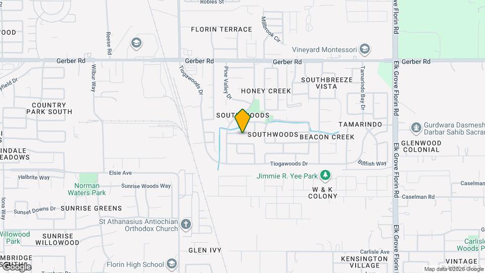 8620 Coolwoods Way Map and Location Details