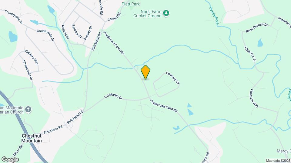 5143 Ponderosa Farm Rd Map and Location Details