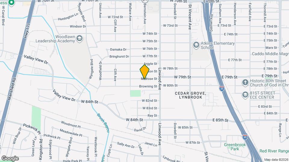 503 Melrose St Mapa y Detalles de la Ubicación