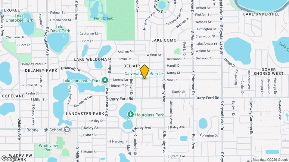 1317 Cloverlawn Ave Map and Location Details