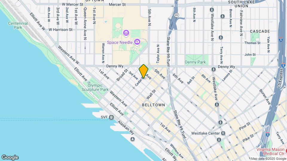 311 Cedar St Map and Location Details