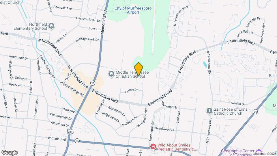 1818 Lexington Trce Map and Location Details