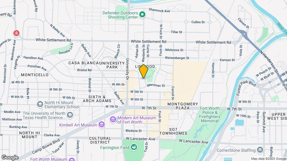 406 Wimberly St Map and Location Details