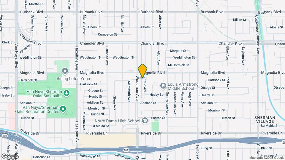 5133 Buffalo Ave Map and Location Details