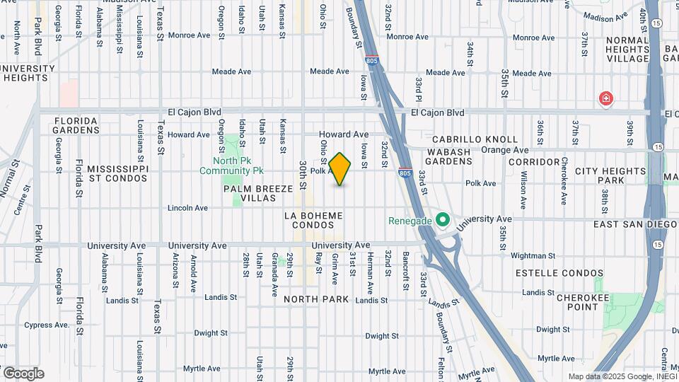 4042-4050 Illinois St Map and Location Details