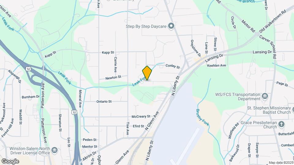 1002 Cayuga St Map and Location Details