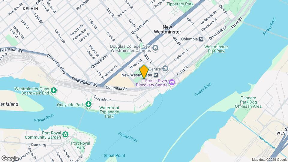 898 Carnarvon St Map and Location Details
