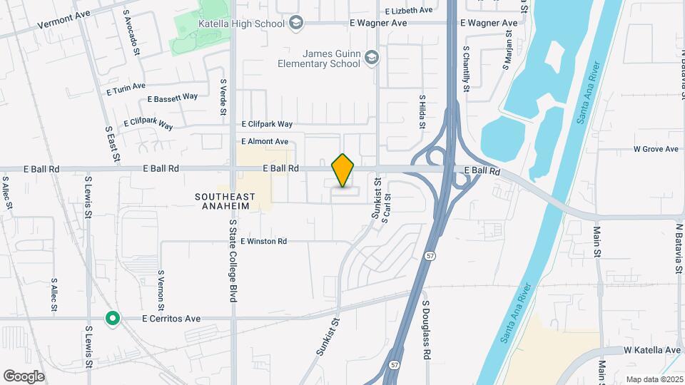 1216 S Athena Way Map and Location Details