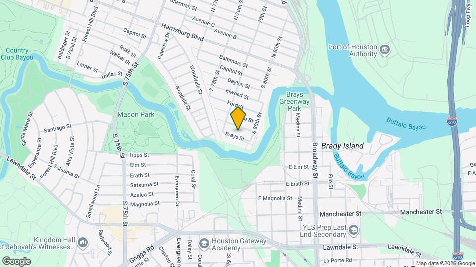 7933 Brays St Map and Location Details