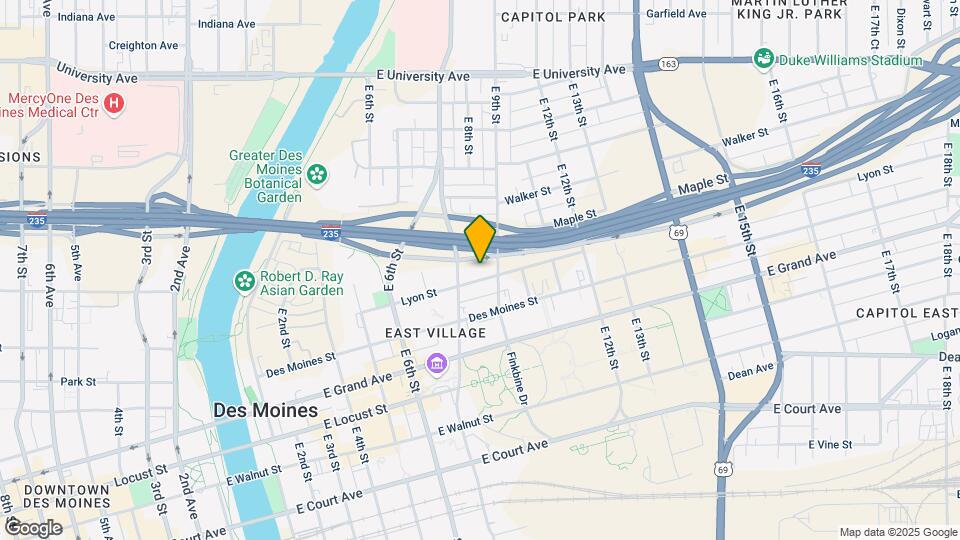 Capitol Hill Apt Map and Location Details